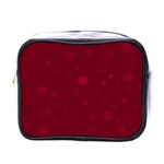 Decorative dots pattern Mini Toiletries Bags Front