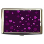 Decorative dots pattern Cigarette Money Cases Front