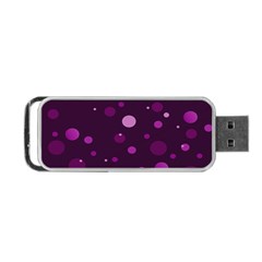 Decorative Dots Pattern Portable Usb Flash (one Side) by ValentinaDesign