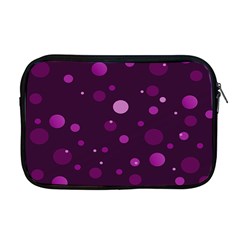 Decorative Dots Pattern Apple Macbook Pro 17  Zipper Case by ValentinaDesign