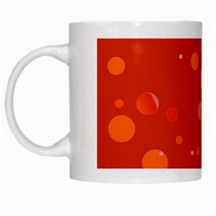 Decorative dots pattern White Mugs