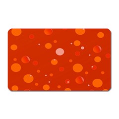 Decorative dots pattern Magnet (Rectangular)