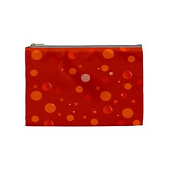 Decorative dots pattern Cosmetic Bag (Medium) 