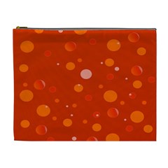 Decorative dots pattern Cosmetic Bag (XL)