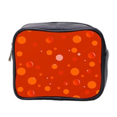 Decorative dots pattern Mini Toiletries Bag 2-Side