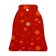 Decorative dots pattern Bell Ornament (Two Sides)