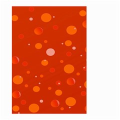 Decorative dots pattern Small Garden Flag (Two Sides)