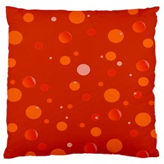 Decorative dots pattern Large Cushion Case (One Side)