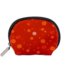 Decorative dots pattern Accessory Pouches (Small) 