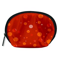 Decorative dots pattern Accessory Pouches (Medium) 