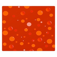 Decorative dots pattern Double Sided Flano Blanket (Small) 