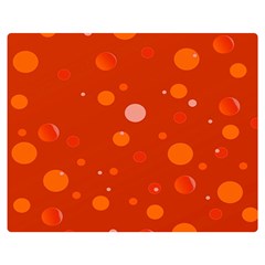 Decorative dots pattern Double Sided Flano Blanket (Medium) 