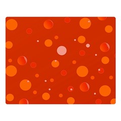 Decorative dots pattern Double Sided Flano Blanket (Large) 