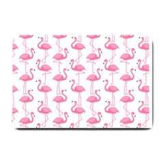 Pink Flamingos Pattern Small Doormat  by Nexatart