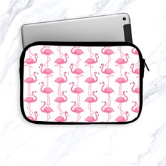 Pink Flamingos Pattern Apple Ipad Mini Zipper Cases by Nexatart