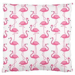 Pink Flamingos Pattern Standard Flano Cushion Case (one Side) by Nexatart