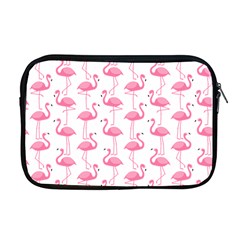 Pink Flamingos Pattern Apple Macbook Pro 17  Zipper Case by Nexatart