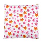 Watercolor Summer Flowers Pattern Standard Cushion Case (Two Sides) Front