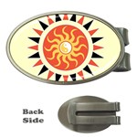 Yin Yang Sunshine Money Clips (Oval)  Front