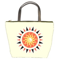 Yin Yang Sunshine Bucket Bags by linceazul