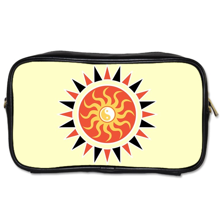 Yin Yang Sunshine Toiletries Bags 2-Side