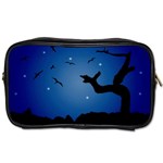 Nightscape Landscape Illustration Toiletries Bags 2-Side Front