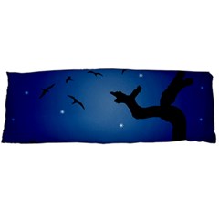 Nightscape Landscape Illustration Body Pillow Case (dakimakura) by dflcprints