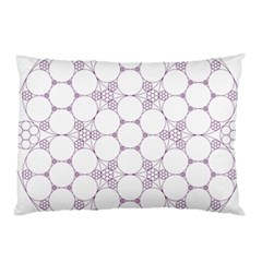 Density Multi Dimensional Gravity Analogy Fractal Circles Pillow Case by Nexatart