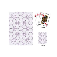 Density Multi Dimensional Gravity Analogy Fractal Circles Playing Cards (mini)  by Nexatart