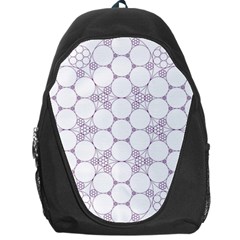 Density Multi Dimensional Gravity Analogy Fractal Circles Backpack Bag by Nexatart