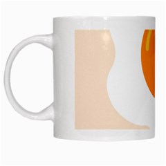 Egg Eating Chicken Omelette Food White Mugs by Nexatart