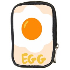 Egg Eating Chicken Omelette Food Compact Camera Cases by Nexatart