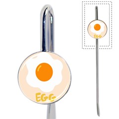 Egg Eating Chicken Omelette Food Book Mark by Nexatart