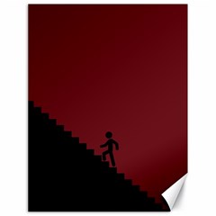 Walking Stairs Steps Person Step Canvas 18  X 24   by Nexatart