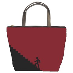 Walking Stairs Steps Person Step Bucket Bags by Nexatart