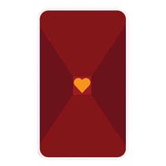 Heart Red Yellow Love Card Design Memory Card Reader by Nexatart