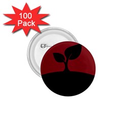 Plant Last Plant Red Nature Last 1 75  Buttons (100 Pack)  by Nexatart