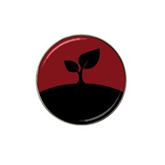 Plant Last Plant Red Nature Last Hat Clip Ball Marker (4 Pack) by Nexatart