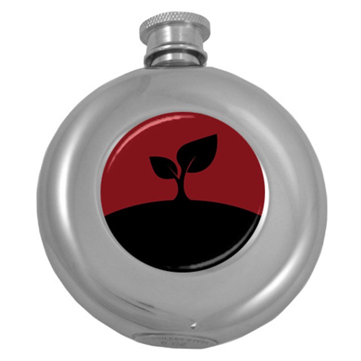 Plant Last Plant Red Nature Last Round Hip Flask (5 oz)