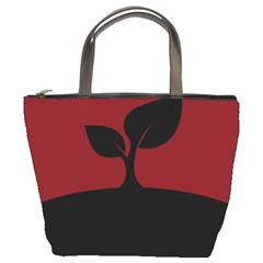 Plant Last Plant Red Nature Last Bucket Bags by Nexatart