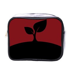 Plant Last Plant Red Nature Last Mini Toiletries Bags by Nexatart