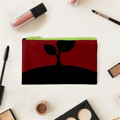 Plant Last Plant Red Nature Last Cosmetic Bag (xs) by Nexatart