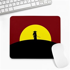 Samurai Warrior Japanese Sword Large Mousepads by Nexatart