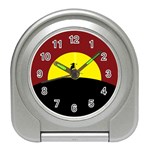 Samurai Warrior Japanese Sword Travel Alarm Clocks Front