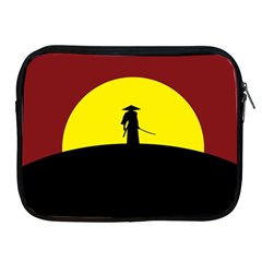 Samurai Warrior Japanese Sword Apple Ipad 2/3/4 Zipper Cases by Nexatart