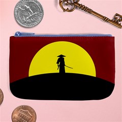 Samurai Warrior Japanese Sword Large Coin Purse