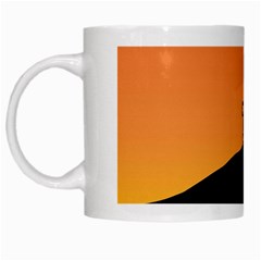 Lion Sunset Wildlife Animals King White Mugs by Nexatart