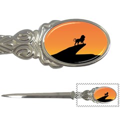 Lion Sunset Wildlife Animals King Letter Openers by Nexatart