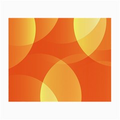 Abstract Orange Yellow Red Color Small Glasses Cloth by Nexatart