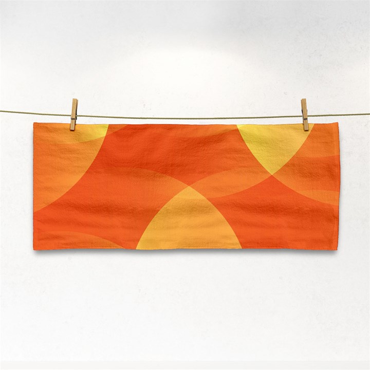 Abstract Orange Yellow Red Color Cosmetic Storage Cases